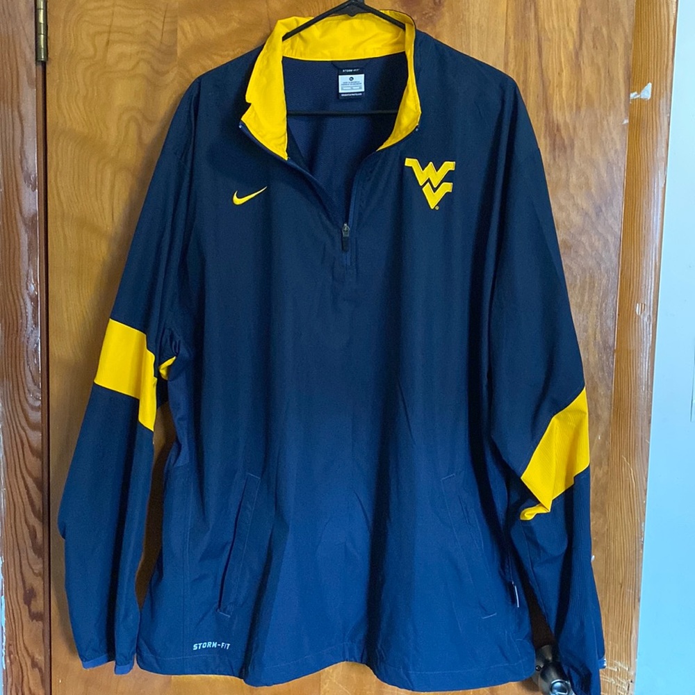 West Virginia - Mens Nike Storm Fit pullover